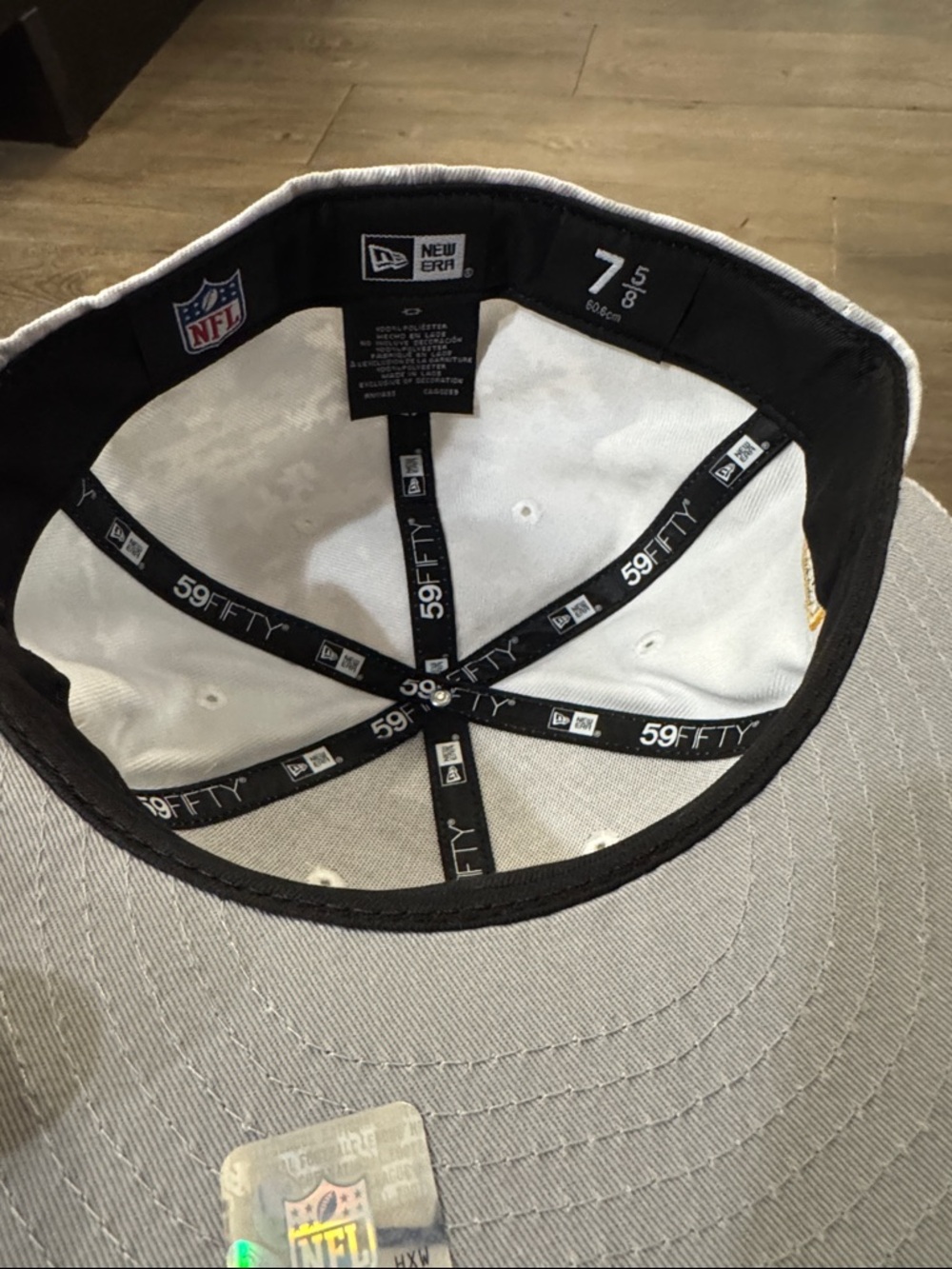 🆕 New Era Salute to Service Miami Dolphins Digital Camo 59fifty Hat. 7 5/8. NWT🎉 - Picture 2 of 5